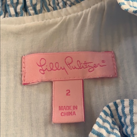 Lilly Pulitzer Adeline Seersucker Shift Dress - Picture 3 of 5
